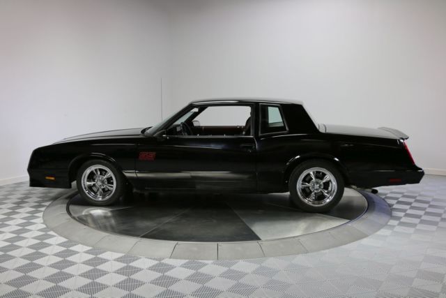 1987 Black Chevrolet Monte Carlo Coupe