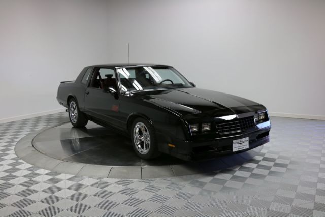 1987 Black Chevrolet Monte Carlo Coupe