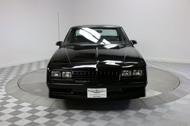 1987 Black Chevrolet Monte Carlo Coupe