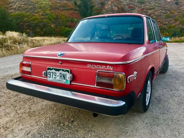 1974 Red BMW 2002 Coupe
