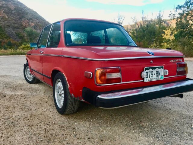 1974 Red BMW 2002 Coupe