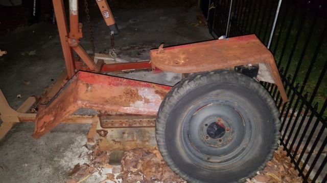 1951 OD Green Willys CJ2A Convertible