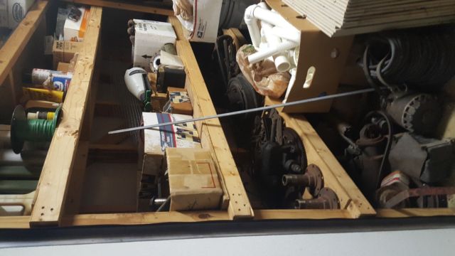 1951 OD Green Willys CJ2A Convertible