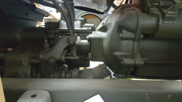 1951 OD Green Willys CJ2A Convertible