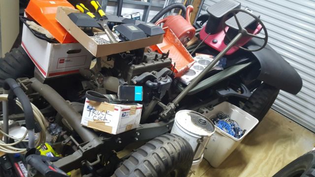 1951 OD Green Willys CJ2A Convertible