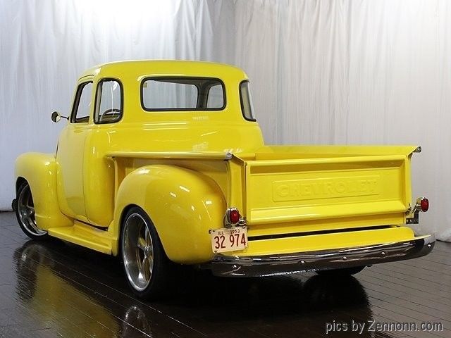 1953 Yellow Chevrolet Other Pickups Pickup