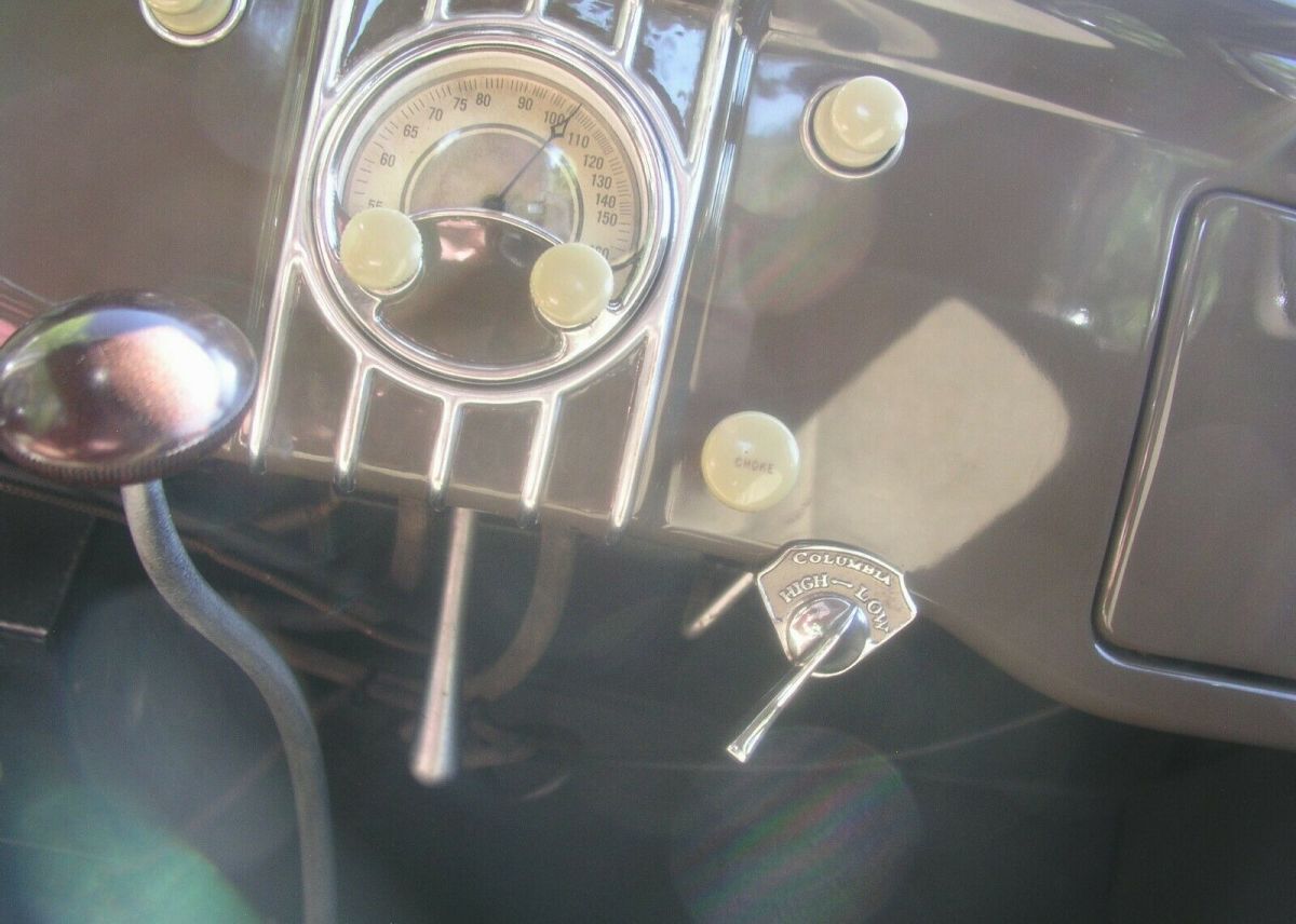 1935 Black Ford 5 window coupe Coupe