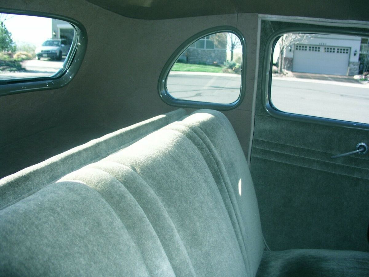 1935 Black Ford 5 window coupe Coupe