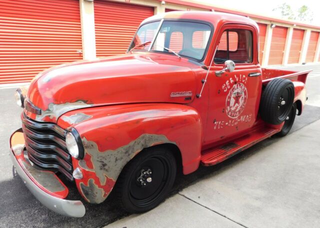 1952 Red Chevrolet 3100 Crew Cab Pickup