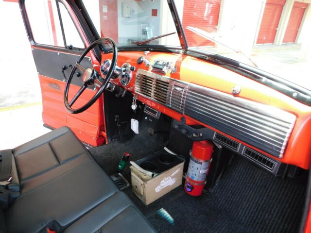 1952 Red Chevrolet 3100 Crew Cab Pickup