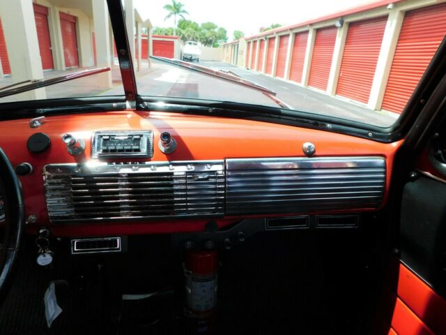 1952 Red Chevrolet 3100 Crew Cab Pickup