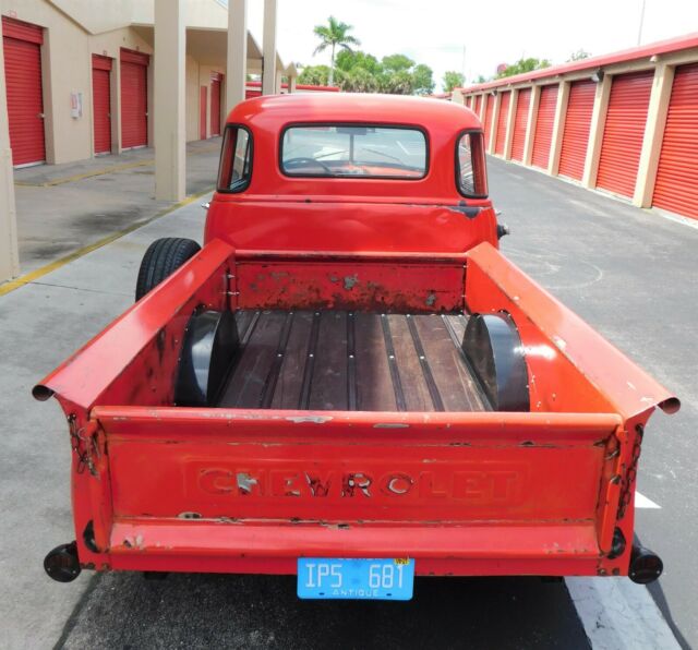 1952 Red Chevrolet 3100 Crew Cab Pickup