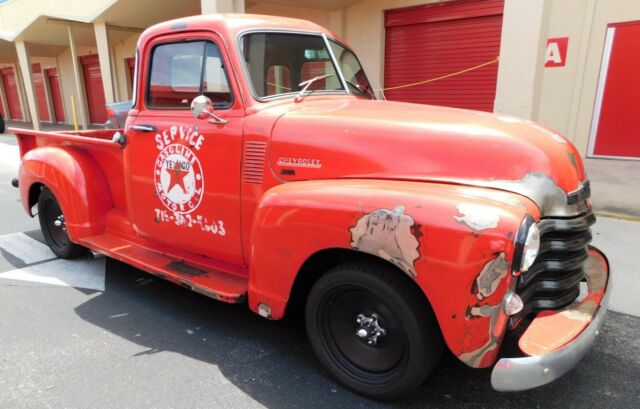 1952 Red Chevrolet 3100 Crew Cab Pickup