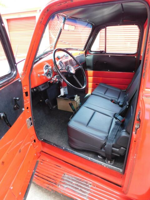 1952 Red Chevrolet 3100 Crew Cab Pickup