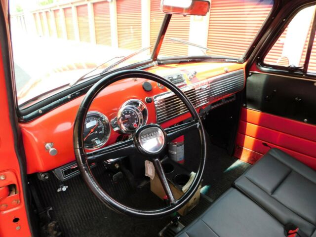 1952 Red Chevrolet 3100 Crew Cab Pickup