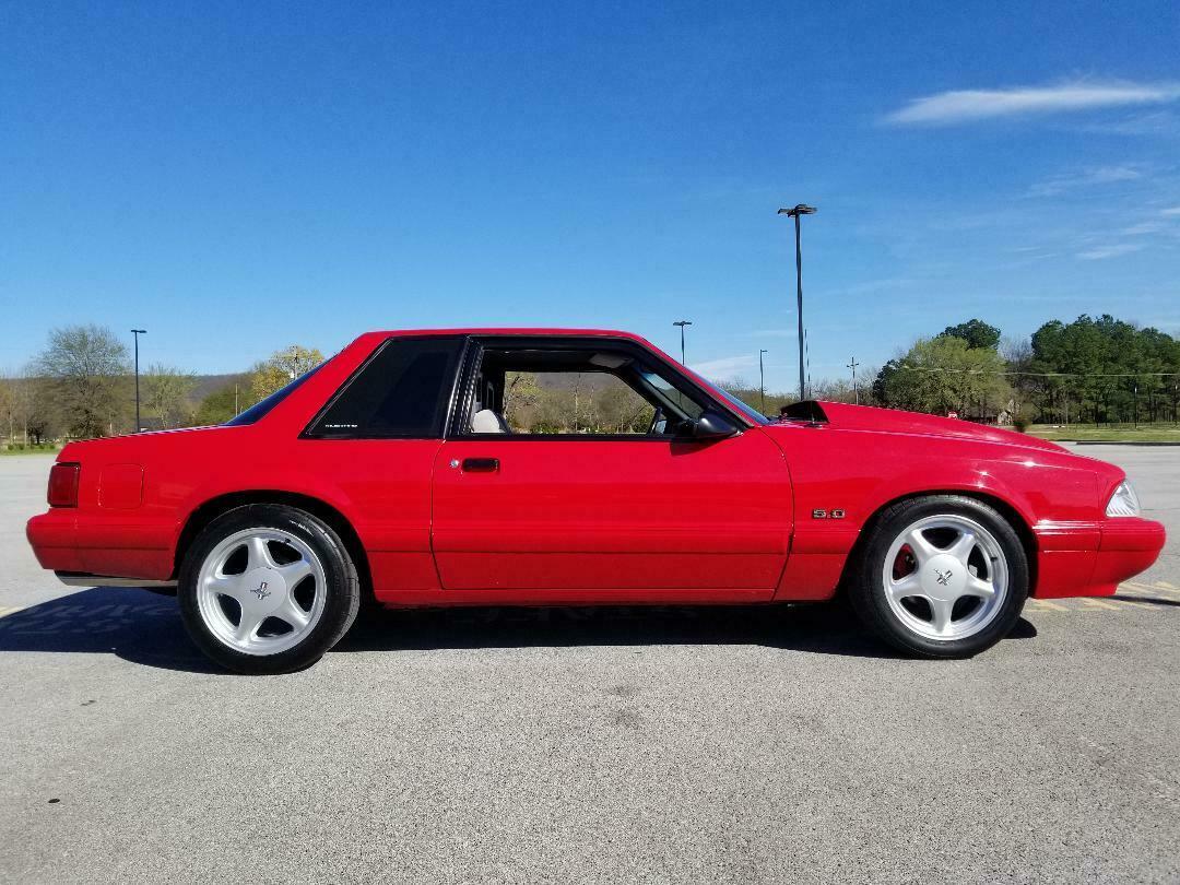 1993 Red Ford Mustang Coupe