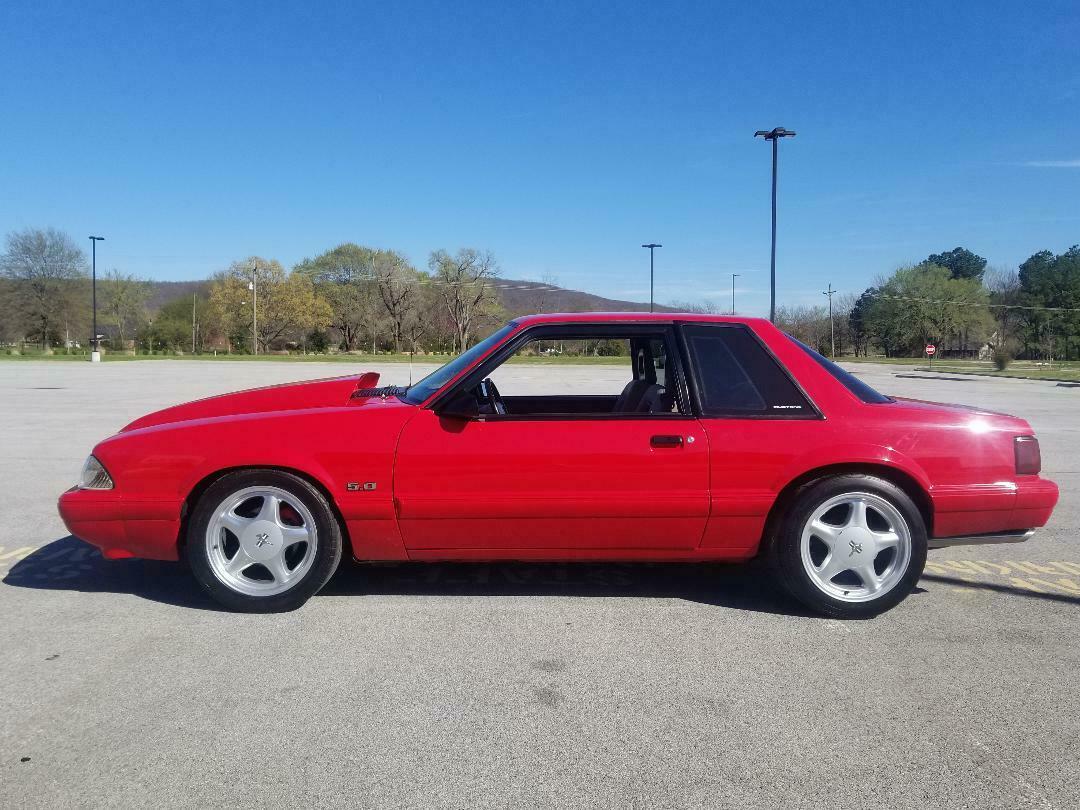 1993 Red Ford Mustang Coupe