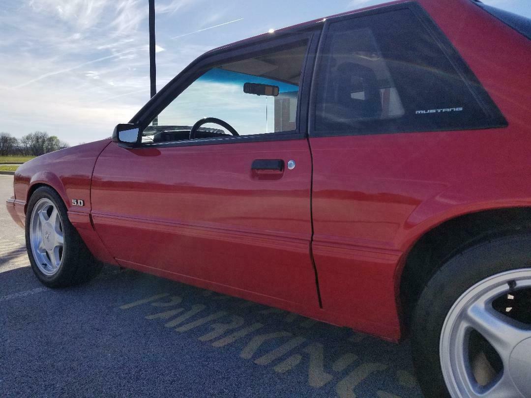 1993 Red Ford Mustang Coupe