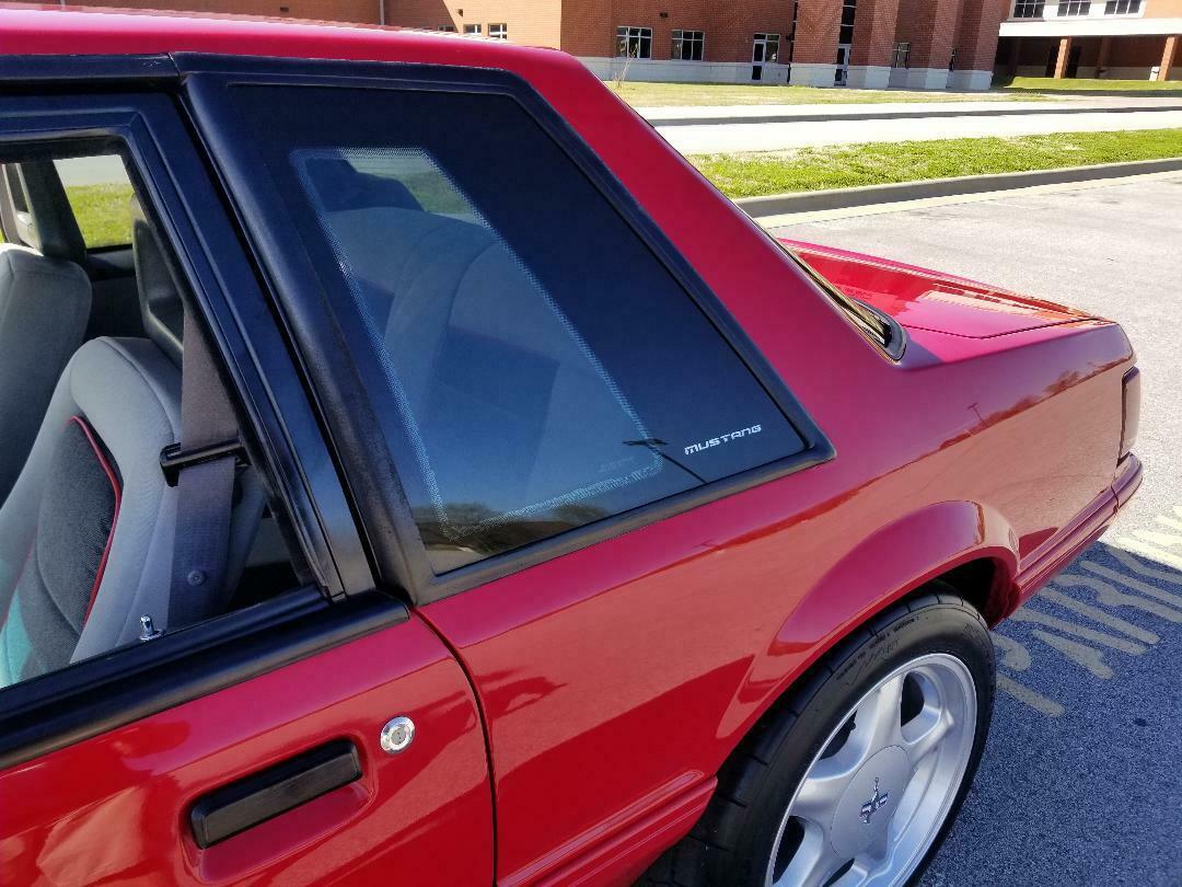 1993 Red Ford Mustang Coupe