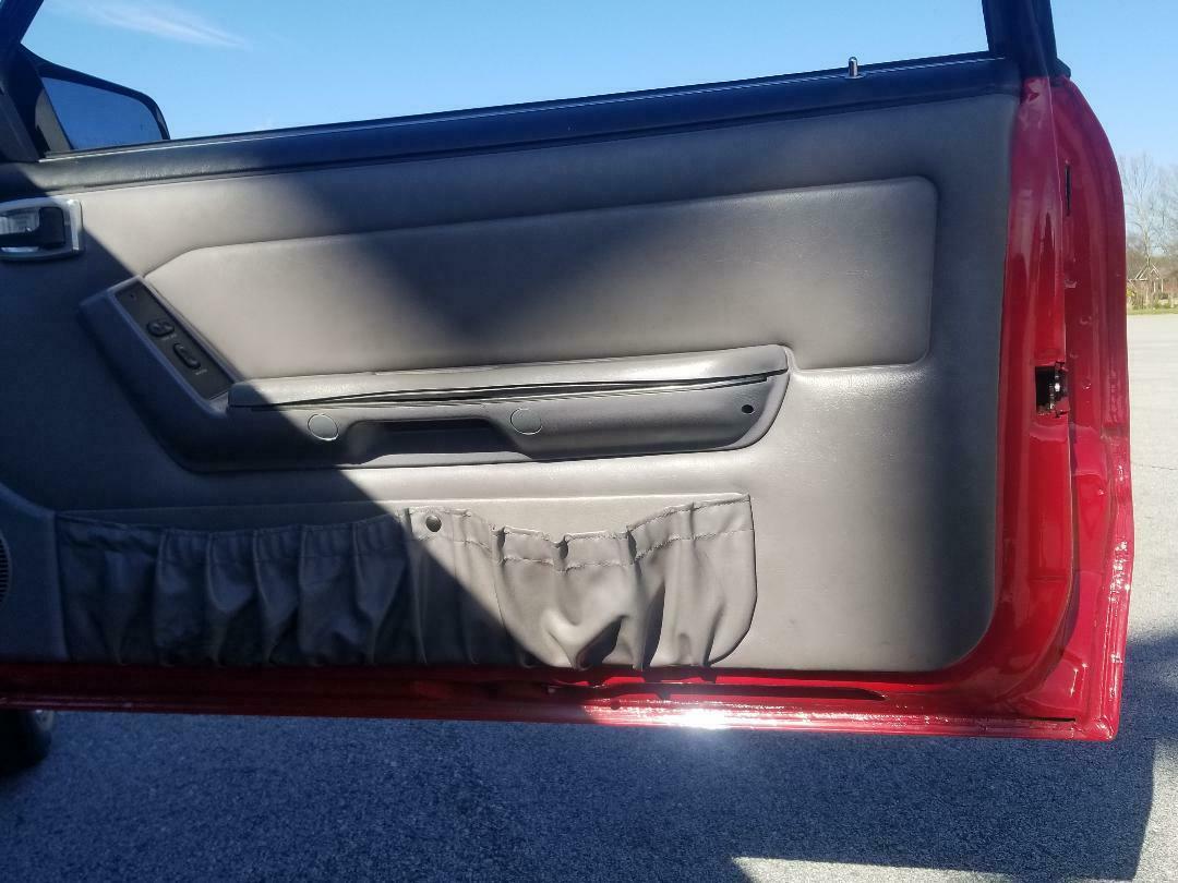 1993 Red Ford Mustang Coupe