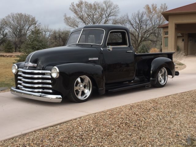 1950 Black Chevrolet Other Pickups 3100