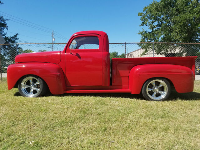 1950 Red Ford Other Pickups Cab & Chassis