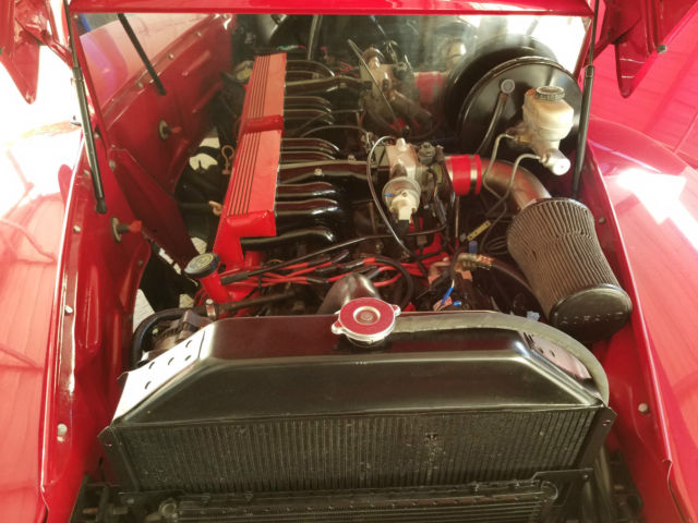 1950 Red Ford Other Pickups Cab & Chassis