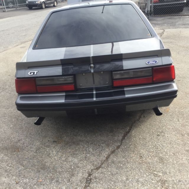 1983 Gray Ford Mustang Fastback