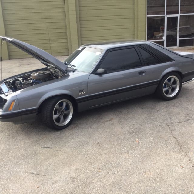 1983 Gray Ford Mustang Fastback