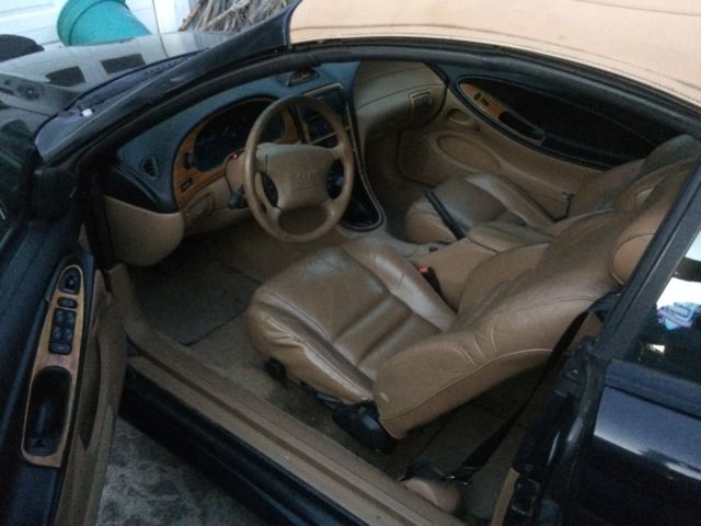 1994 Black Ford Mustang Convertible