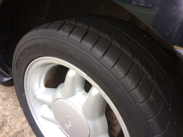 1994 Black Ford Mustang Convertible