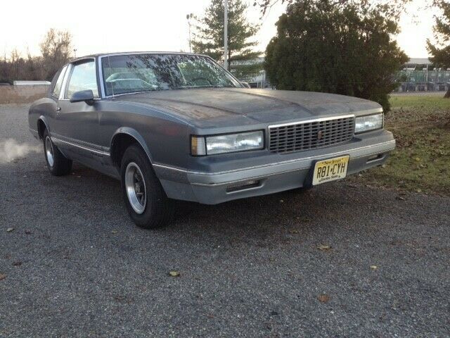 1987 Gray Chevrolet Monte Carlo Coupe