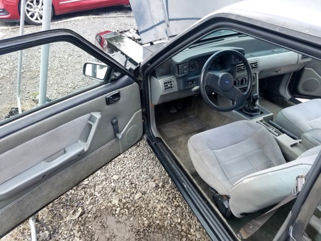 1988 Black Ford Mustang Coupe