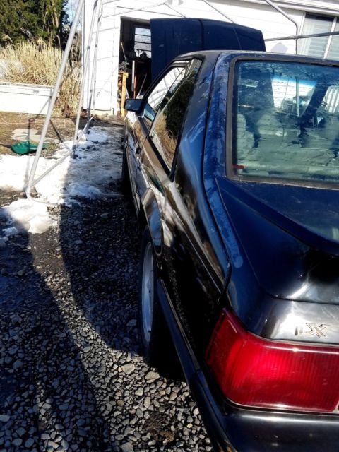 1988 Black Ford Mustang Coupe