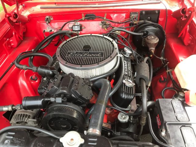 1965 Red Dodge Coronet Convertible