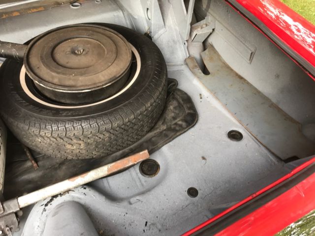 1965 Red Dodge Coronet Convertible