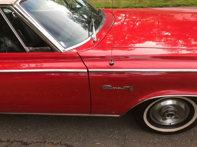 1965 Red Dodge Coronet Convertible