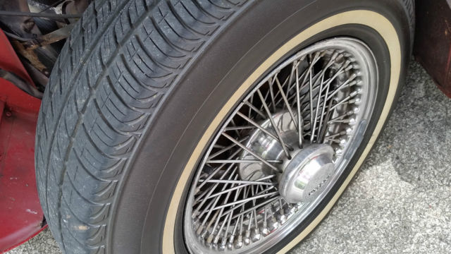 1971 Red Jaguar E-Type Coupe