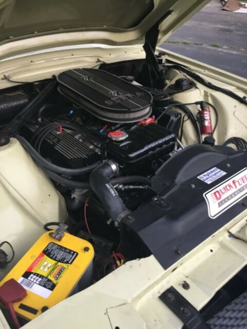 1966 Yellow Ford Thunderbird Coupe