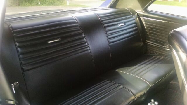 1967 Blue Chevrolet Chevelle Coupe