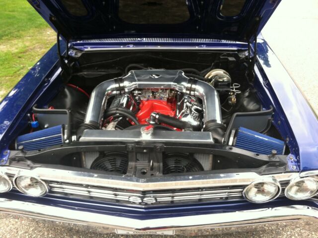 1967 Blue Chevrolet Chevelle Coupe