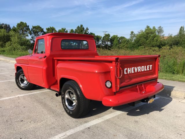 1966 RED Chevrolet C-10 PICKUP