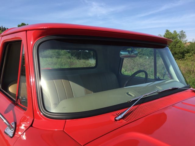 1966 RED Chevrolet C-10 PICKUP