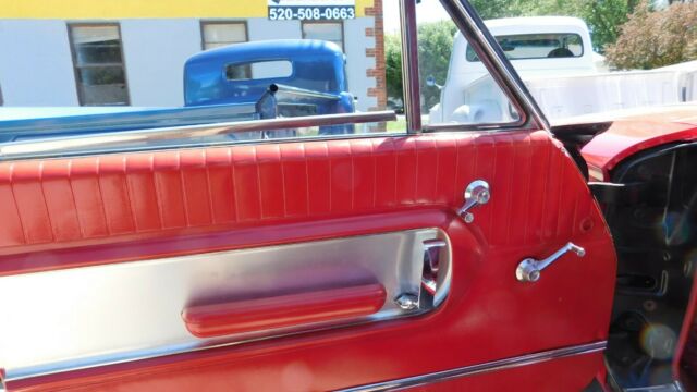 1964 Red Ford Galaxie Fastback