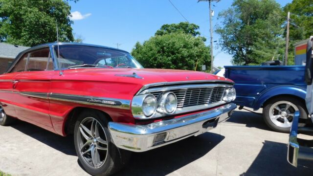 1964 Red Ford Galaxie Fastback