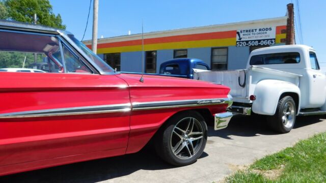 1964 Red Ford Galaxie Fastback