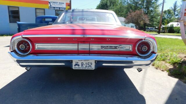 1964 Red Ford Galaxie Fastback