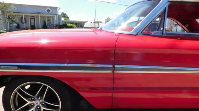 1964 Red Ford Galaxie Fastback