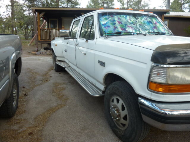 1994 White Ford F-350 Crew Cab Pickup