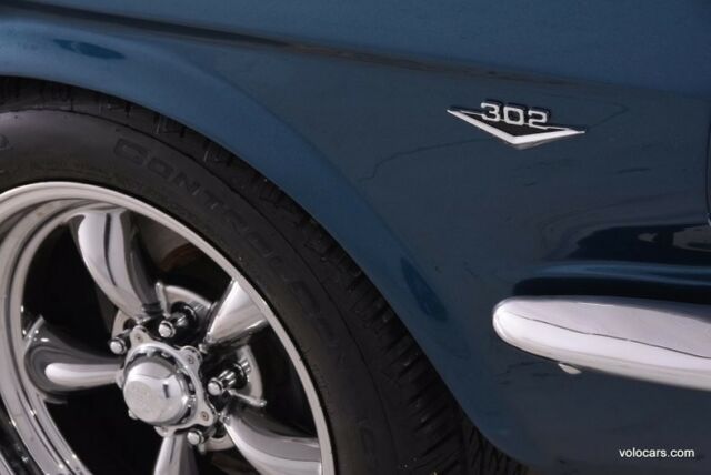 1966 Blue Ford Mustang Coupe